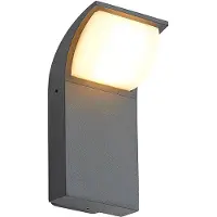 LUCANDE Luminaires d'extérieur , Tinna, Noir, Balcon, Aluminium, Moderne