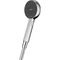 Hansgrohe Activera Select S pomme de douche 95, 2 types de jets, économie d'eau avec booster, avec EcoSmart (2 Types de jets, 6 l/min)