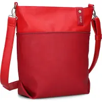 Zwei Sac à bandoulière 'Jana J12' orange / blanc
