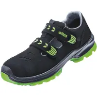 Atlas Sandales de sécurité S1 pour hommes "SL 26 green" 2.0 noir taille 41 (S1, 41)