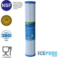 Alapure préfiltre sédimentaire 20 pouces 50 microns d'ALA-PPL20-50