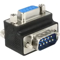 DeLOCK 65595 Adapter D-Sub9 -> D-Sub9 St/Bu 270ø Schrauben tauschb
