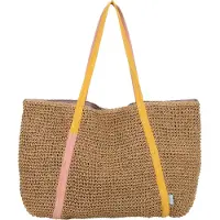 Fritzi aus Preußen sac shopper sac à épaule Simply Shopper Nature Straw Sunset Rose beige