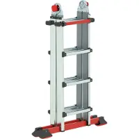 Altrex Échelle polyvalente Varitrex Tele Pro à 4 x 4 échelons