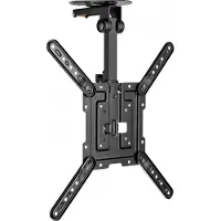 VDD Gaming Support plafond écran TV - pliable rotatif inclinable - 23 à 43 pouces