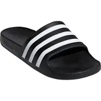 Adidas Mule 'Adilette Aqua' noir / blanc