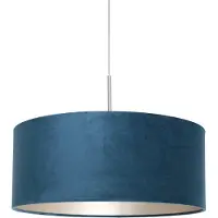 Steinhauer Lampe suspendue Sparkled avec du velours bleu