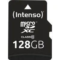 Intenso Micro Sdxc 128gb Class 10 Memory Card Noir