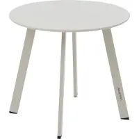Hespéride Saona Table d'appoint de jardin ronde, D.50 x H.45 cm - Argile