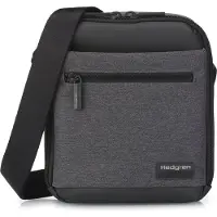 Hedgren Sac à bandoulière gris chiné / noir