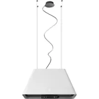Elica Hotte îlot 60cm 475m3/h blanc - - IKONALIGHTWHF60 - ikona light
