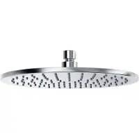 Kludi A-QA Douche de tête à disque, douche de tête métallique, Ø 250 mm, 6432505-00