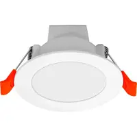 Osram SMART+ Matter Recess LED Downlight blanc 86mm, 4,5W, 300lm, RGB+TW 3000-6500K, WiFi, Alexa, 110°, encastré