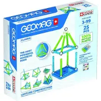 Geomag Ensemble d'aimants - Classic+ Recyclé - 25 Parties - - UneTaille - Jouets Magnétiques