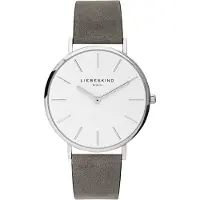 Liebeskind berlin Montre à affichage analogique gris foncé / blanc