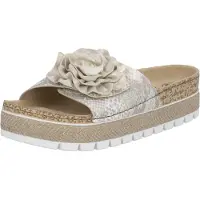 Rieker Mule or / gris / blanc
