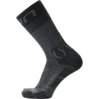 UYN Chaussettes de sport gris foncé / noir
