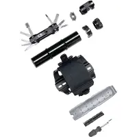 Crankbrothers S.O.S. T18 Stash sangle de fixation + multitool, black