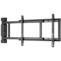 Nedis Motorised TV Wall Mount - 32 - 75 " - Poids maximum de l'écran supporté : 50 kg - Rotable - Distance minimale du mur : 56 mm - Télécommandé - ABS / Acier - Black