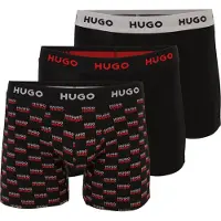 HUGO Boxers gris / noir / blanc