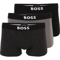 BOSS Homme Boss lot de Trois Caleçons Open Grey