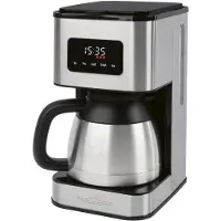 ProfiCook Machine à café 1,2L 900W Acier inoxydable PC-KA1300-Inox