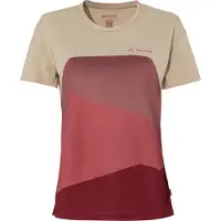 Vaude Bike Moab Vi Short Sleeve T-shirt Rouge 38 Femme