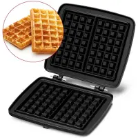 Frifri Fm0022 - Plaque De Cuisson Interchangeable Gaufres Belges 4x7