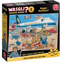 Jumbo Spiele Wasgij Original 2, Belles vacances, puzzle de 1000 pièces