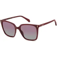 Polaroid Lunettes de soleil - - PLD 4201/S/X - Acétate rouge - Carré - Taille 55/18/140