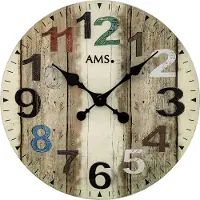 AMS Wanduhr 9650