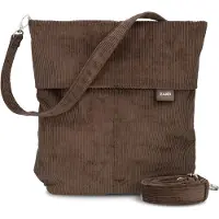 Zwei Sacs à main 'MADEMOISELLE.M M12' marron châtaigne