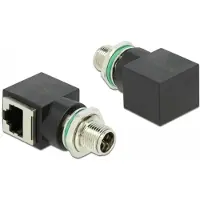 DeLOCK Adaptateur réseau M12 8 broches codé X vers prise RJ45 - Delo