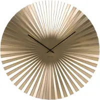 Karlsson - Horloge murale Sensu XL - Or