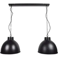 Urban Interiors Suspension Rocky Ø40 cm Double Noir mat