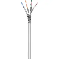 Goobay Câble réseau Cat 6a S/FTP par bobine - 50 mètres -