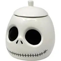Pyramid Jack Skellington Cookie Jar Argenté