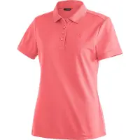 Maier Sports Ulrike Short Sleeve Polo Rose L Femme