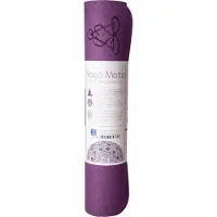 Berk Esoterik Tapis de yoga TPE ecofriendly - violet foncé/violet tendre