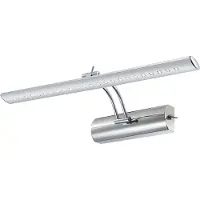 Globo Lighting LED Bilderleuchte Spiegel Chrom | 220lm | 4000K | Lampe de salle de bain murale Lampe de salle de bain Lampe de salle de bain Lampe à tableau Lampe à miroir Lampe à miroir