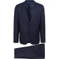 Suitable Costume Birds Eye Laine Bleu Foncé