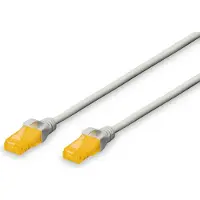 Digitus Patchkabel RJ45 U/UTP Cat6A 10.00m grau m. Hebelschu Polybeutel