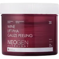 Neogen Dermatology , Dermalogy, Bio-Peel + traitement avancé, peeling en gaze, vin, 30 pièces, 6,76 fl oz (200 ml)