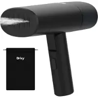 Brixy Clothes Steamer - Powerful Hand Steamer - Steamer Clothes and Furniture - Including Storage Bag - Anthracite
