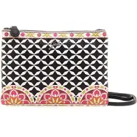 Gabs Cuir sac à épaule bandoulière Beyonce Holiday TG Shoulderbag Optical + Fiori multicolore