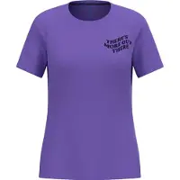 Odlo Essential Imprime Short Sleeve T-shirt Violet S Femme