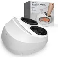 Sharper Image Appareil de massage des pieds Shiatsu avec compression d'air, rouleaux de massage et fonction chauffante 1238009931