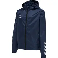 Hummel Veste de sport marine / blanc