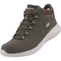 SKECHERS Rohde Femmes Bottes à lacets Sport non doublées vert