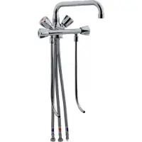 Ich-zapfe Robinet mélangeur - - Modèle - 2 éviers - Basse pression - Finition chromée